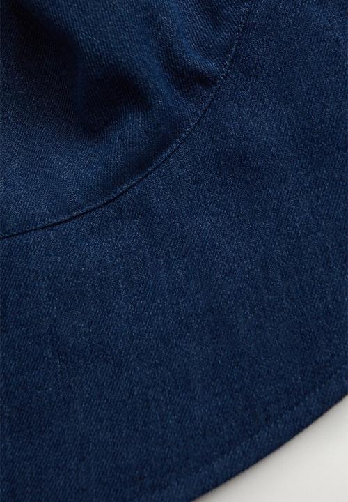 MANGO - Wide hat - blue