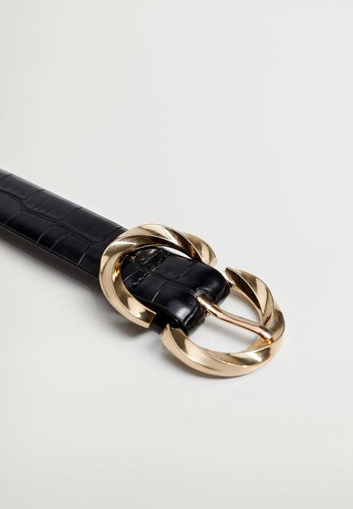 MANGO - Belt dana - black
