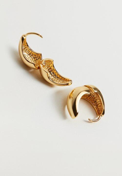 MANGO - Basics earrings - gold
