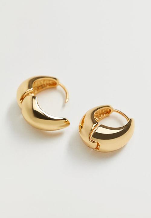 MANGO - Basics earrings - gold