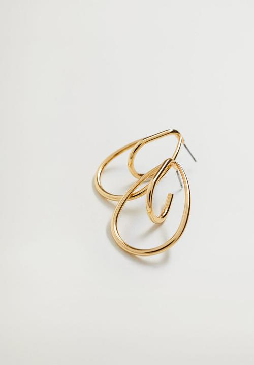 MANGO - Helena earrings - gold