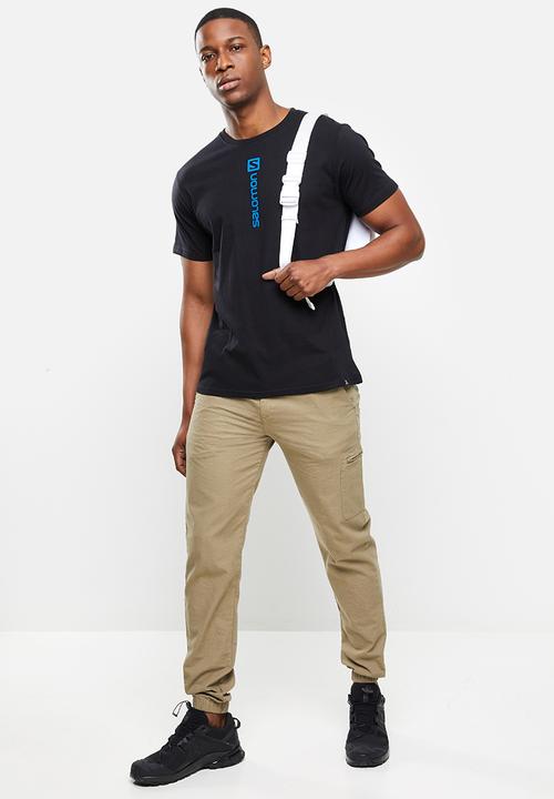 Salomon - Teen spirit short sleeve tee - black