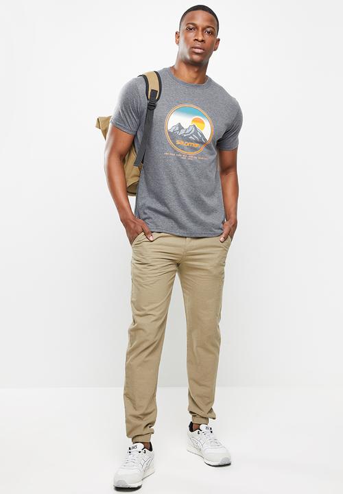 Salomon - Shady short sleeve tee - grey