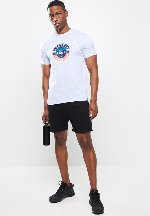 Salomon - Stamp short sleeve tee - light blue