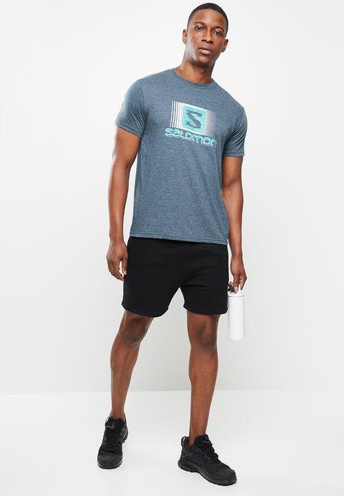Salomon - Flashback short sleeve tee - blue