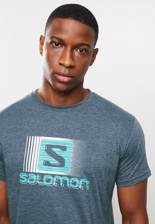 Salomon - Flashback short sleeve tee - blue