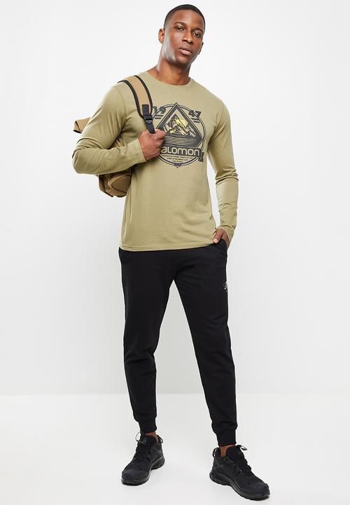 Salomon - Mountain long sleeve tee - brown