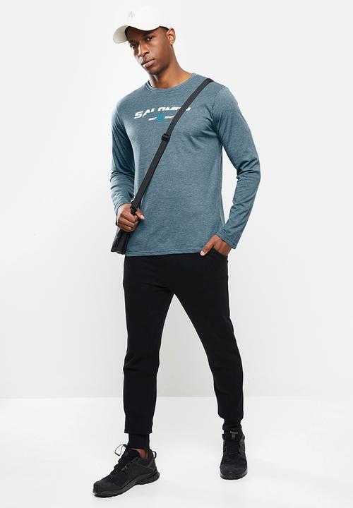 Salomon - Fast forward long sleeve tee - blue