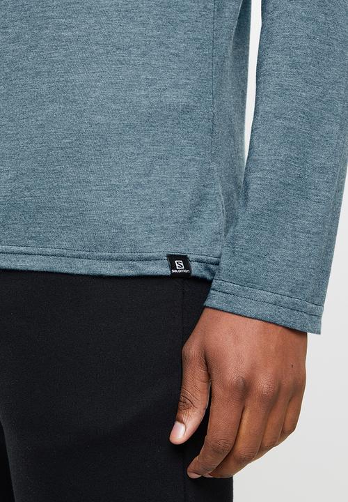 Salomon - Fast forward long sleeve tee - blue
