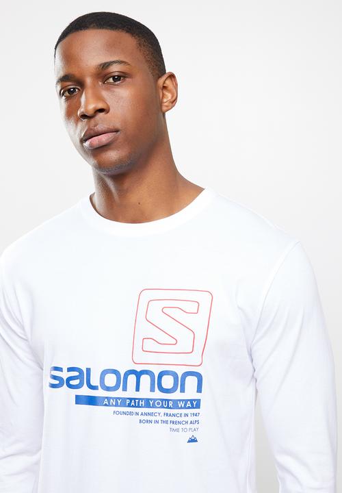 Salomon - Trail long sleeve tee - white
