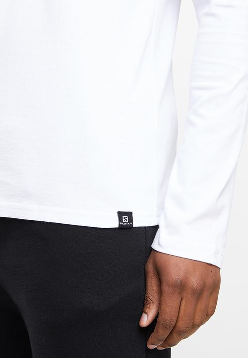 Salomon - Trail long sleeve tee - white