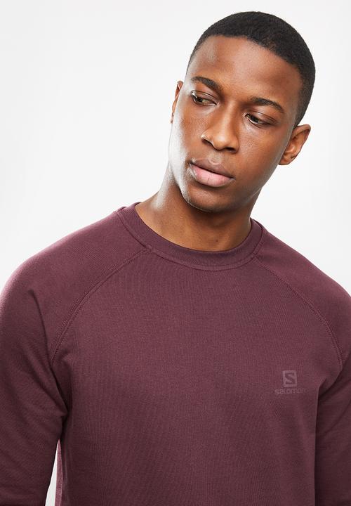 Salomon - Proceed pullover - burgundy 