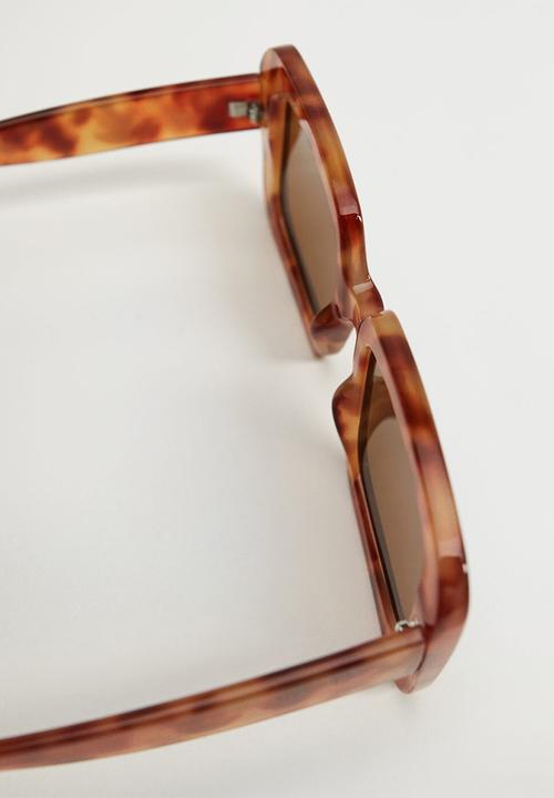 MANGO - Elba sunglasses - dark brown