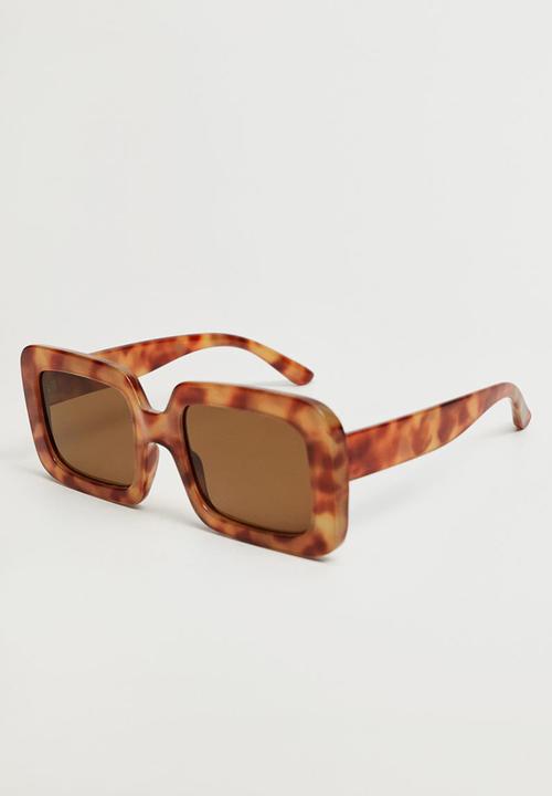 MANGO - Elba sunglasses - dark brown
