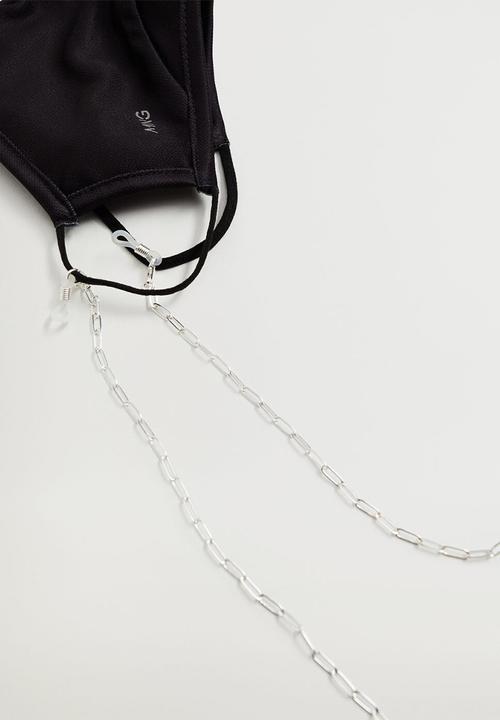 MANGO - Dug sunglass necklace - silver