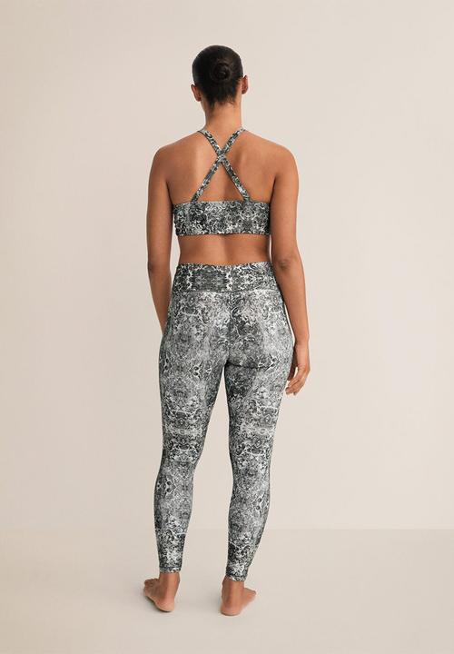 MANGO - Leggings stone - charcoal