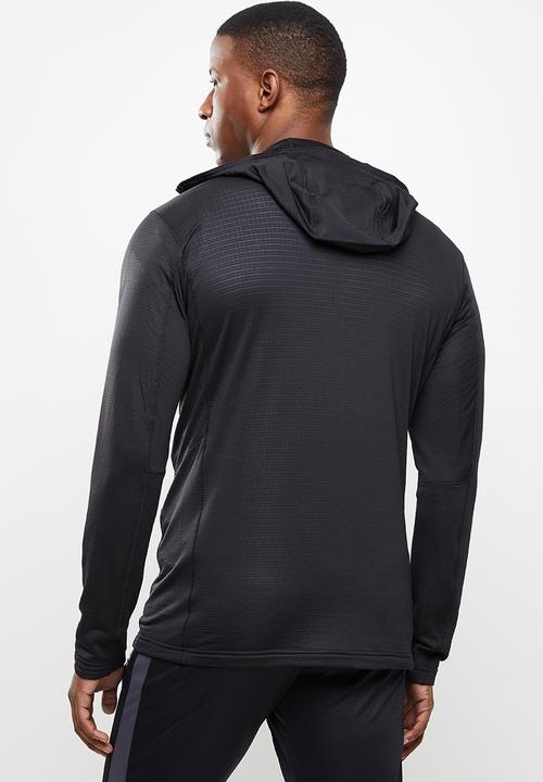 Salomon - Grid hz hoodie - black