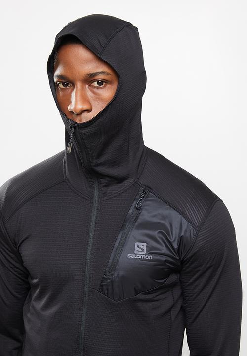 Salomon - Grid hz hoodie - black