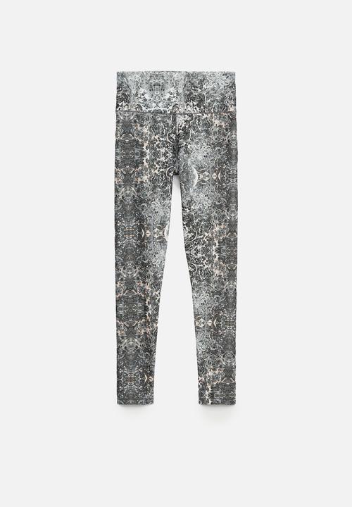MANGO - Leggings stone - charcoal