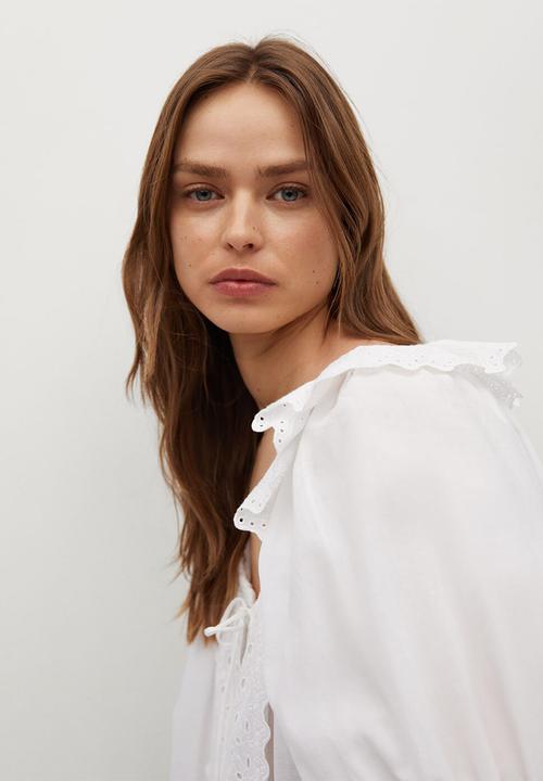 MANGO - Blouse beba - off white 