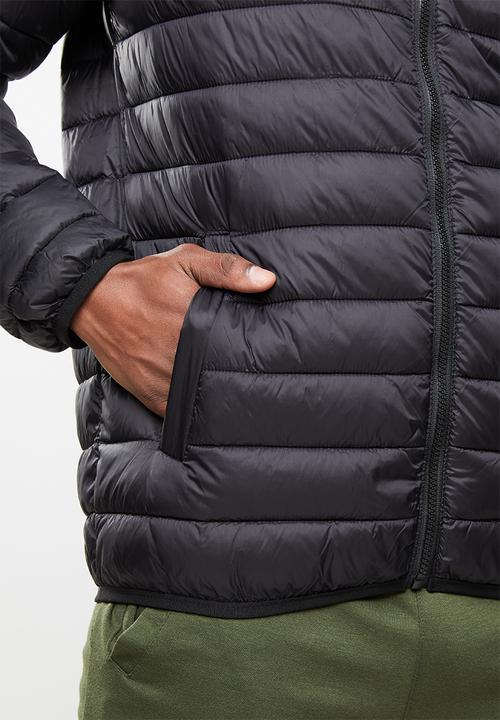 SOVIET - Romeo quilted puffer jacket - black