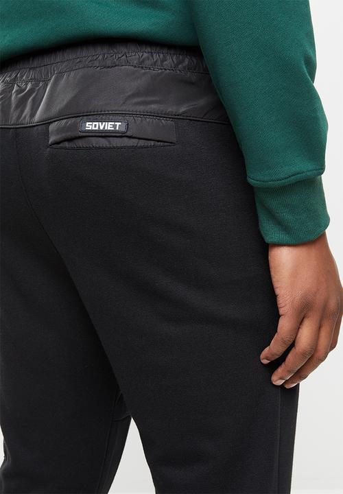 SOVIET - Harden track pants - black