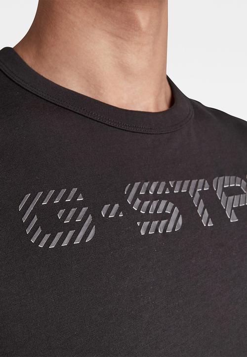 G-STAR - G-star r t short sleeve - black