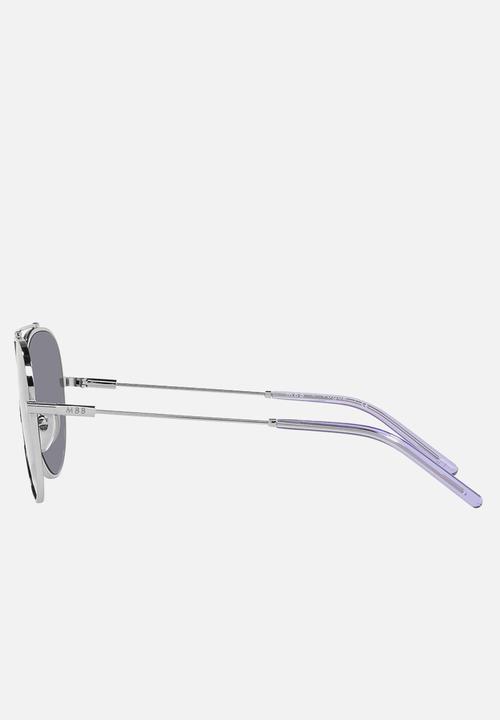 Vogue Eyewear - Vogue x mbb 0vo4212s 323/1 57 metal frame sunglasses - silver