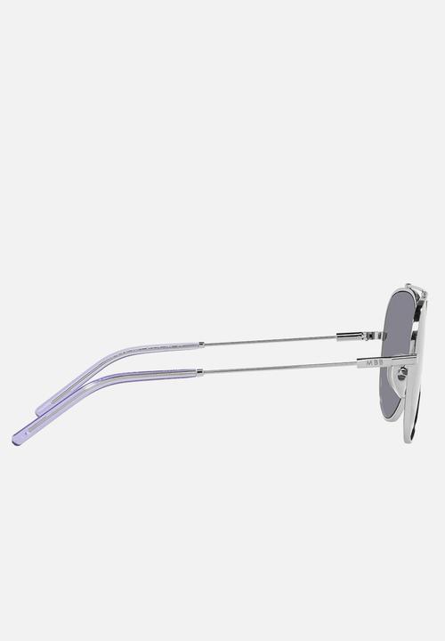Vogue Eyewear - Vogue x mbb 0vo4212s 323/1 57 metal frame sunglasses - silver