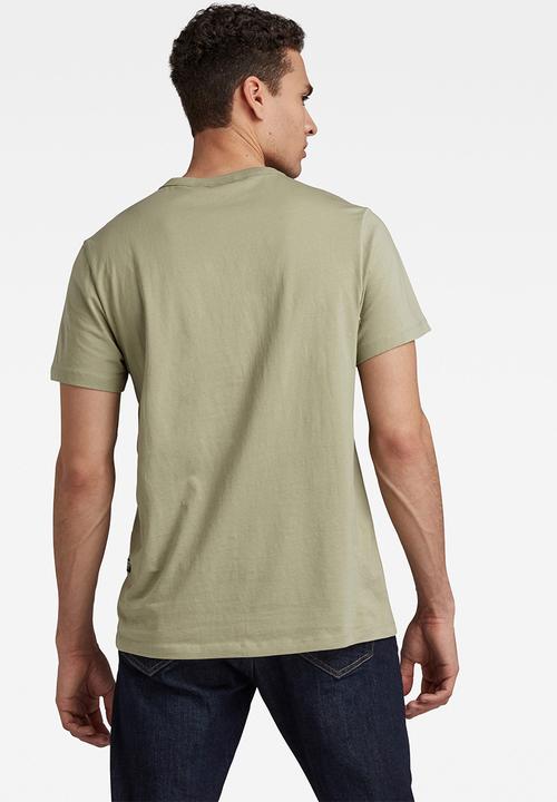 G-STAR - G-star r t short sleeve - green