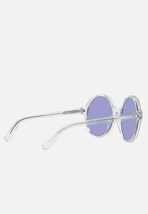 Vogue Eyewear - Vogue x mbb round sunglasses - transparent