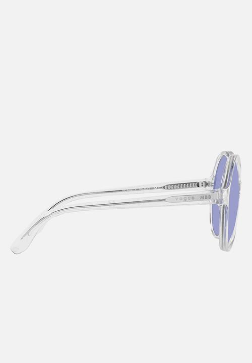 Vogue Eyewear - Vogue x mbb round sunglasses - transparent