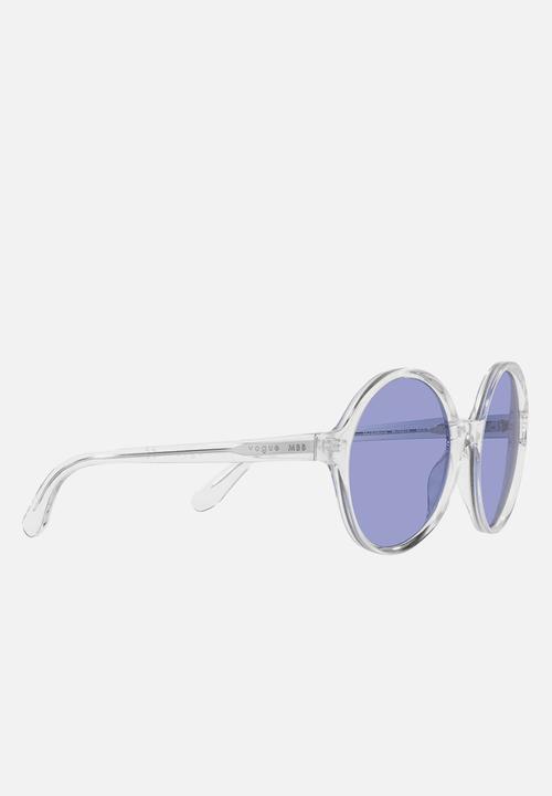Vogue Eyewear - Vogue x mbb round sunglasses - transparent