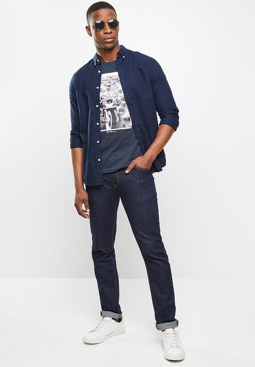 Ben Sherman - Headlamps tee - navy