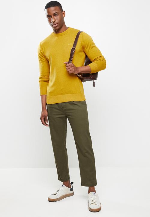 Ben Sherman - Crew knit - mustard