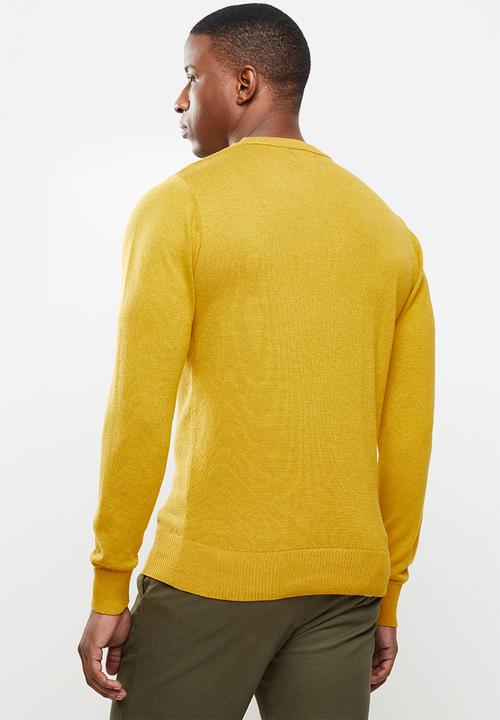 Ben Sherman - Crew knit - mustard