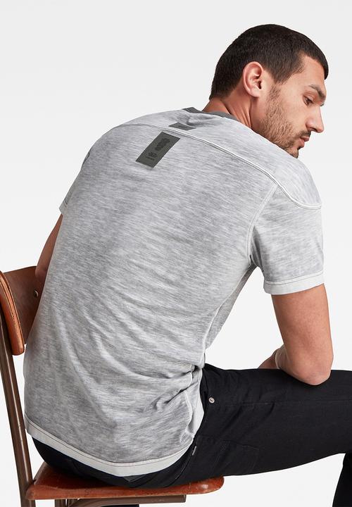 G-STAR - Rugby spray loose r t - grey