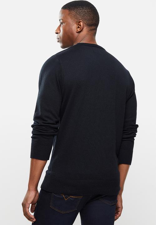 Ben Sherman - Crew knit - navy