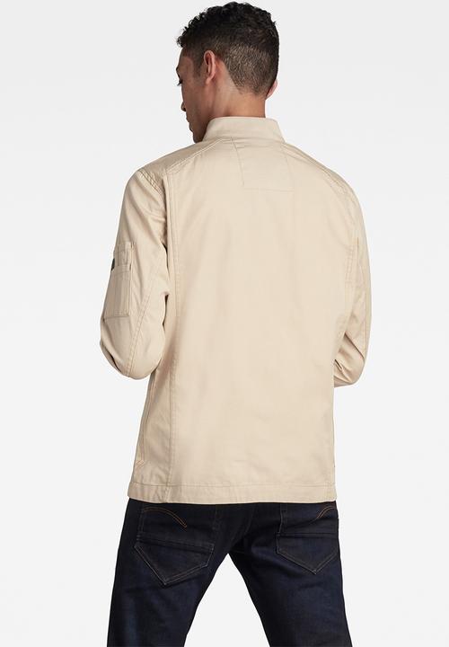 G-STAR - Worker ripstop utility indoor jacket - westpoint khaki