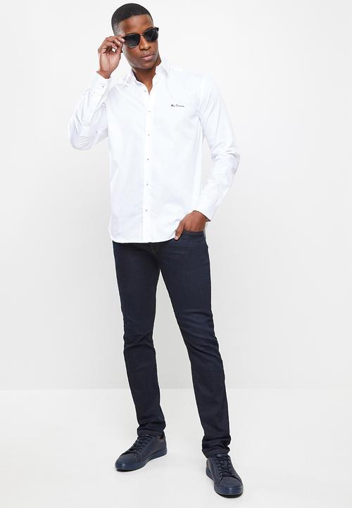 Ben Sherman - Ben shirt - white