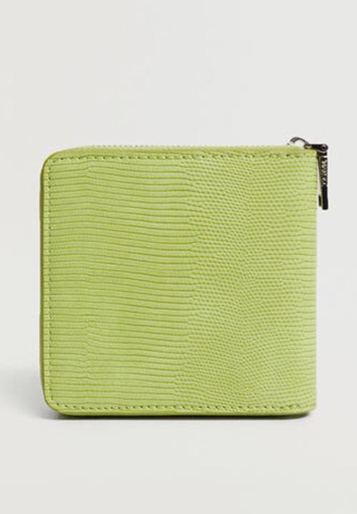 MANGO - Moda purse- green