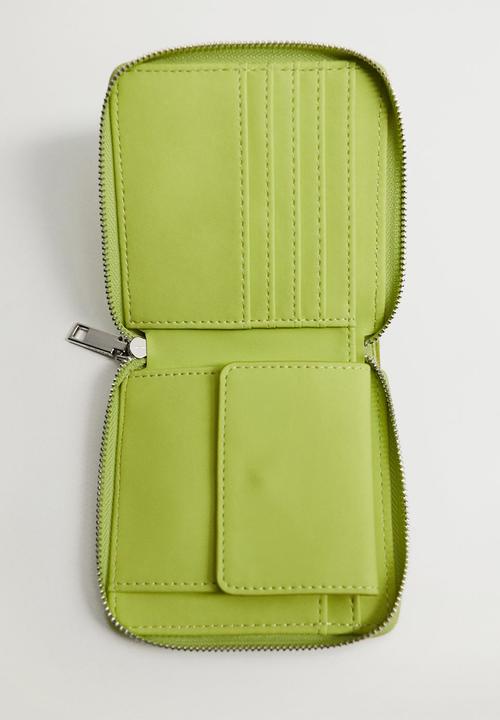 MANGO - Moda purse- green