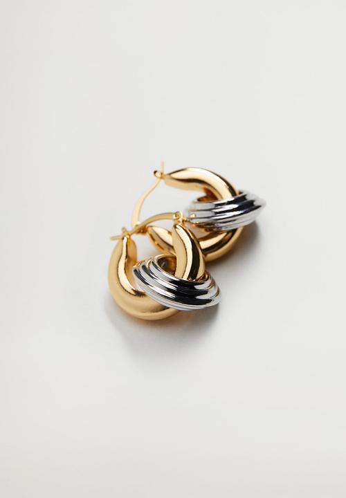 MANGO - Milla earrings - gold