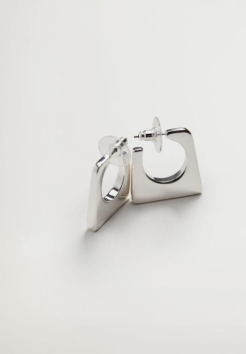 MANGO - Fifi earrings - silver