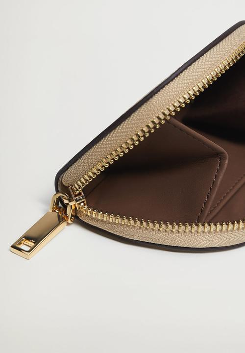 MANGO - Luna purse - light beige 