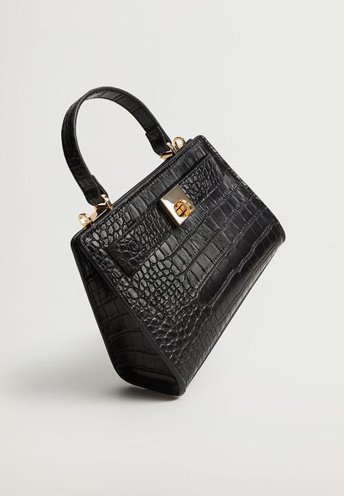 MANGO - Odan bag - black 