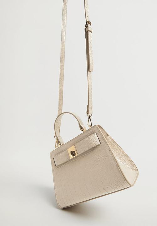MANGO - Odon bag - neutral 