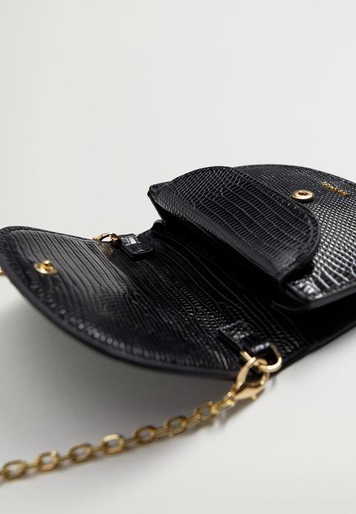 MANGO - Lizzy purse - black