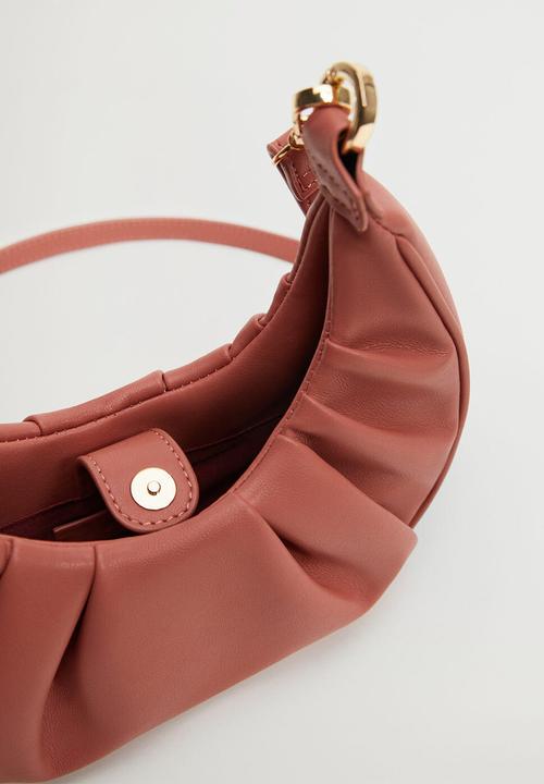 MANGO - Plie bag - pink