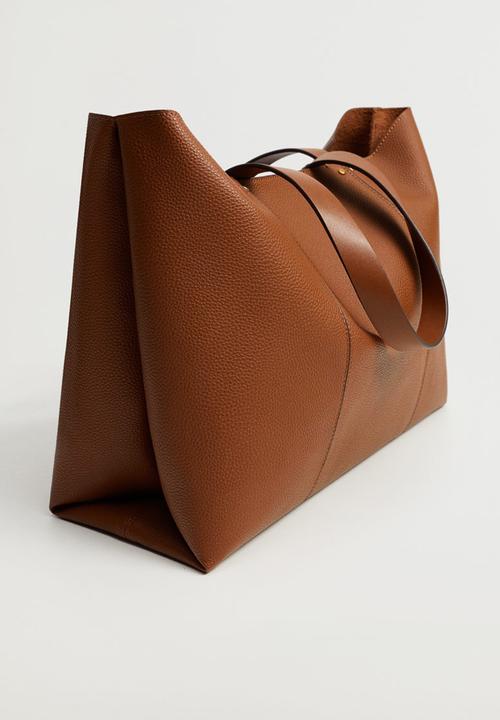 MANGO - Romi bag - tan